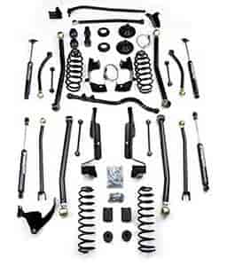 Elite LCG; Suspension Lift System; 6 in. Lift; w/Shocks; Long Arm System; Front/Rear Springs; Front/