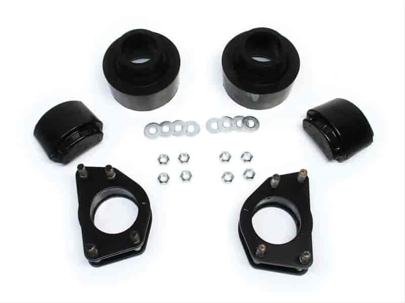 Budget Boost-Suspension Lift Kit 2 in. Lift Incl. Coil Spacers Strut Spacers Front Bumpstops Hardware