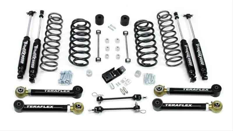 Suspension Lift System; 3 in. Lift; Incl. Shocks/LwrFlexArms/FrSwayBarDisconnects/RrSwayBarLinks/RrT