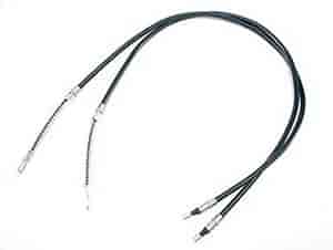 Emergency Brake Cable LH 32 in. Long For Use With Teraflex Disc Brake Conversion/Factory Disc Brakes Each