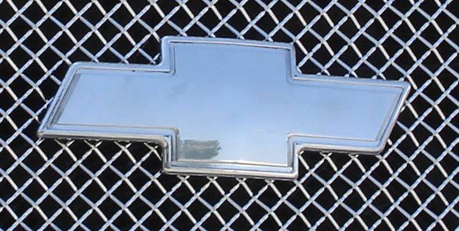 Billet Bolt-On Bowtie w/Border Emblem 1999-2002 Chevy Silverado