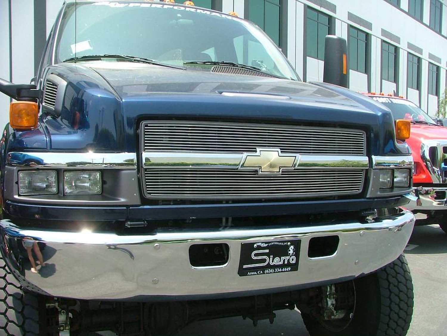 Billet Grille Insert 2004-2009 Chevrolet Kodiak C-4500