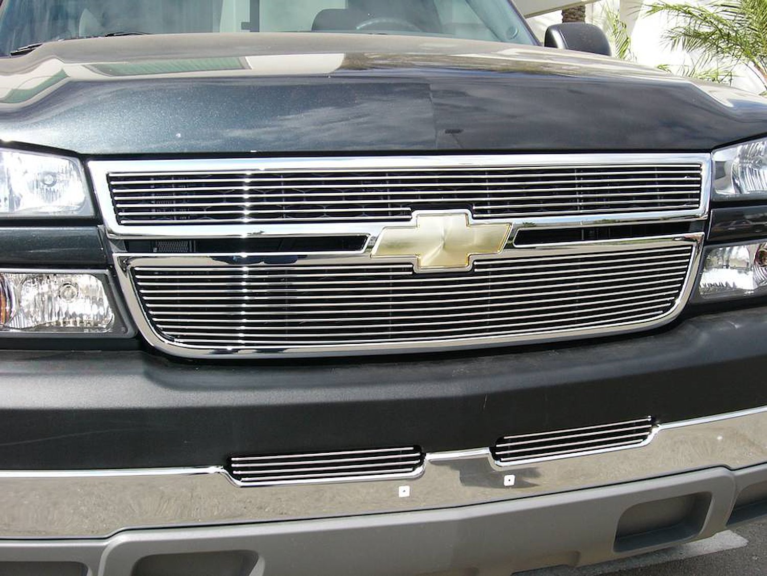 Billet Grille Overlay And Insert 2006 Silverado Pickup