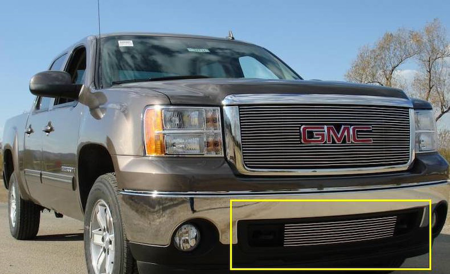 Billet Bumper Grille 2007-2010 GMC Sierra 2500HD/3500