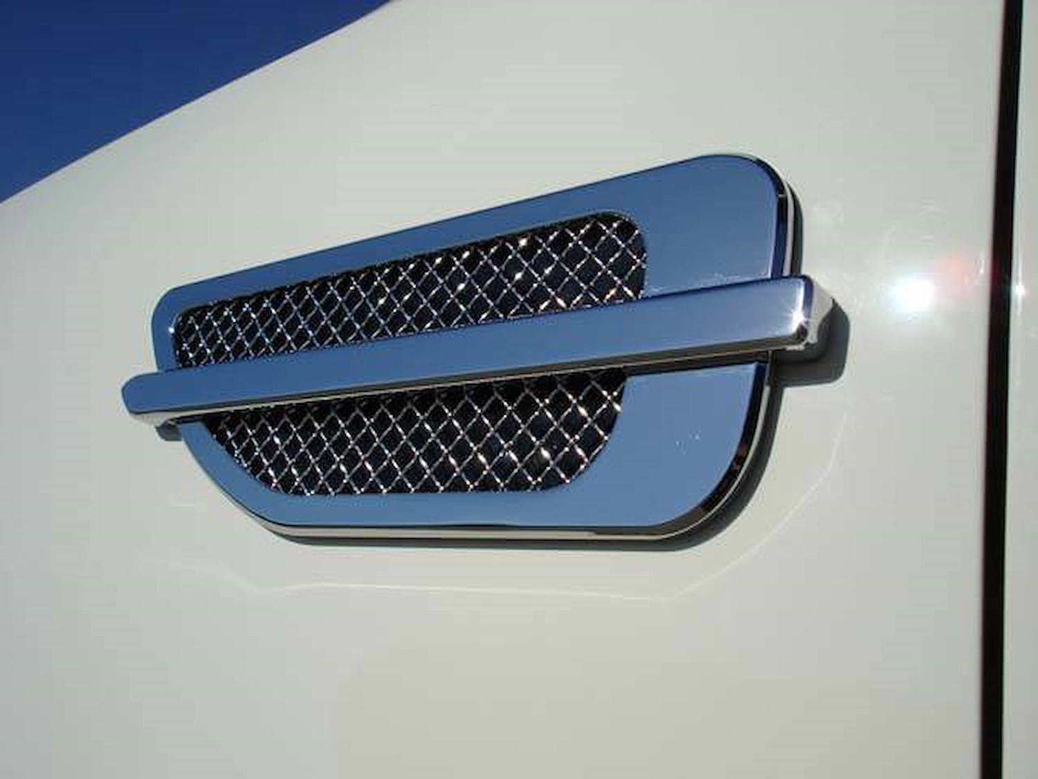 Universal Side Vent ABS Chrome Plated