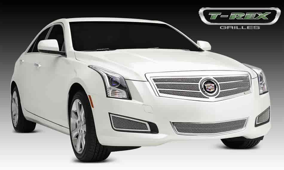 Upper Class Mesh Grille Overlay 2013 Cadillac ATS