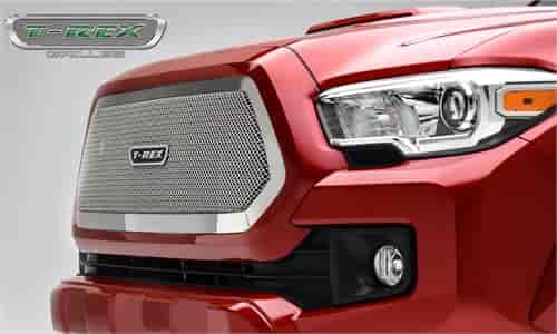 Upper Class Series Main Grille Insert W/ Small Mesh Polished Stainless Steel