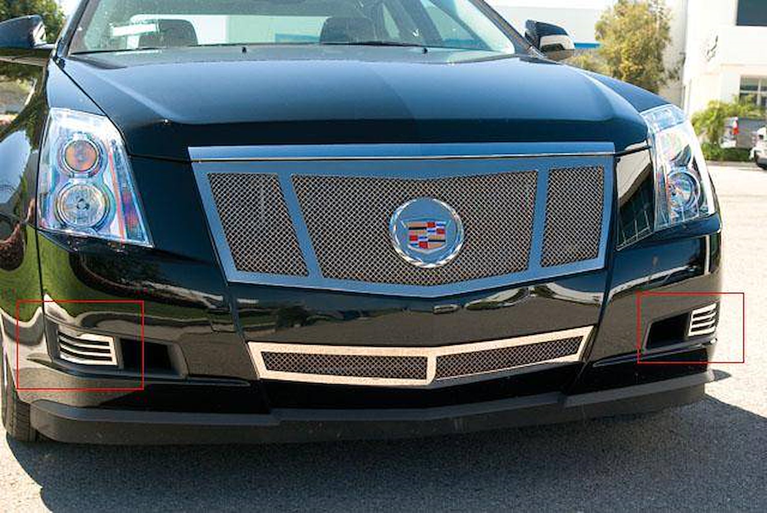 Upper Class Mesh Bumper Grille Insert 2008-13 Cadillac CTS