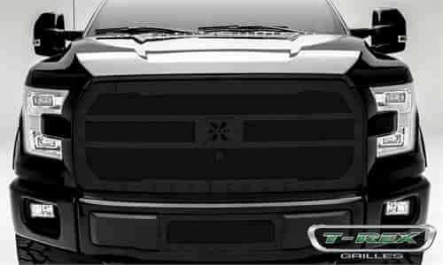 Ford F150 Platinum with Forward Camera X-Metal Formed Mesh Main Replacement 1 Pc Flat Black Powderca
