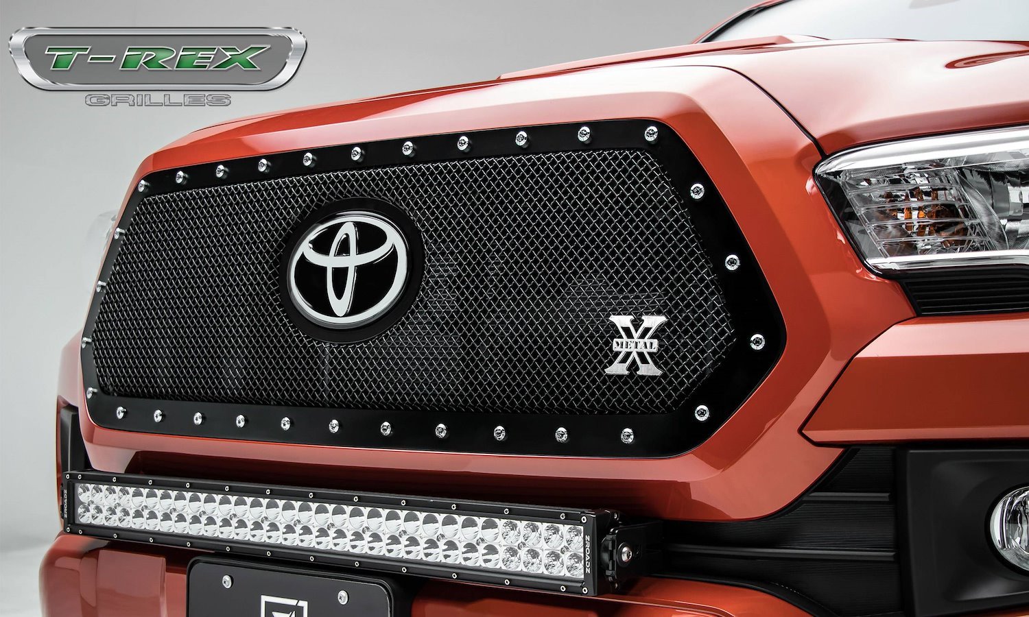 Black X-Metal Grille for 2018-Up Toyota Tacoma