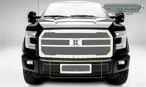Ford F150 V8 X-Metal Bumper Grille Polished Stainless Steel