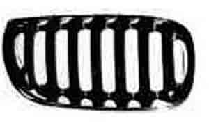 RH GRILLE BLK/CHR BMW X3 04-10