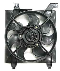 RAD COOLING FAN ASSY BLADE/MOTOR/SHROUD ACCENT SDN 06-11 H-BACK 07-10