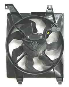 COND COOLING FAN ASSY BLADE/MOTOR/SHROUD ACCENT SDN 06-10 H-BACK 07-10