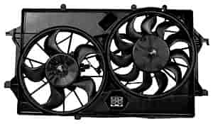 RAD COOLING FAN ASSY BLADE/MOTOR/SHROUD FOCUS 2.0L W/ A/C DOHC 2.3L 05- 07