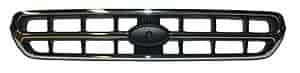 GRILLE CHR/BLK OUTBACK 00-02