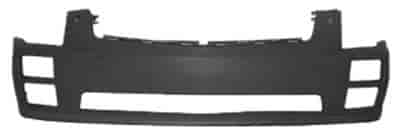 FT BUMPER COVER P BLK W/O HEADLAMP WASHER HOLE STS 08-11