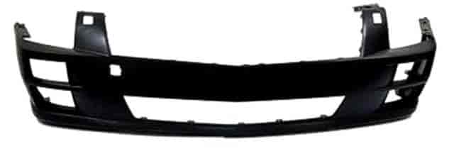 FT BUMPER COVER P BLACK W/ HEADLAMP WASHER HOLE STS 08-11