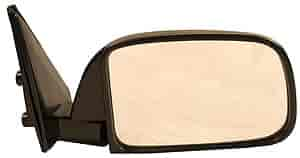 RH DOOR MIRROR MAN NON-HTD TEXT BLK NON-FLDG WINDOW MNT TYPE W/O VENT WINDO W TOYOTA P/U 89-95