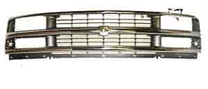 GRILLE CHR/SIL/GRY W/ COMP H.L. EXPRESS VAN 96-02