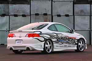 Body Kit; Incl. Front Replacement Fascia w/Mesh; Right/Left Side Skirts; Rear Valance w/Optional Exh