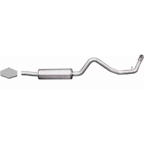 Swept-Side Cat-Back Exhaust 1994-95 Dodge Dakota 3.9L-5.2L