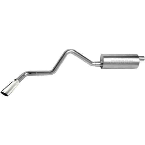 Swept-Side Cat-Back Exhaust 2000-04 Toyota Tacoma 2WD