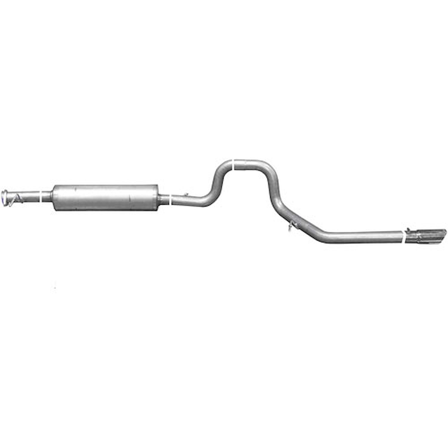 Swept-Side Cat-Back Exhaust 2003-05 Lincoln Aviator 4.0L-4.6L 2WD/4WD