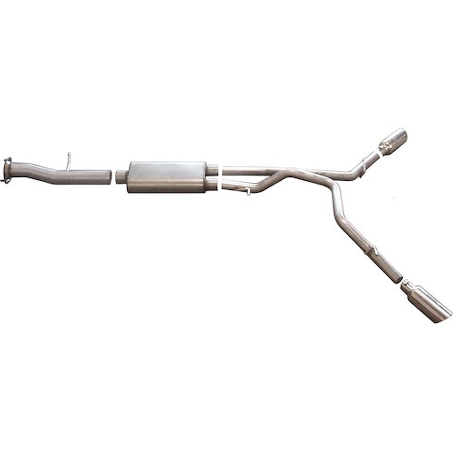 Dual Extreme Stainless Cat-Back Exhaust 07-08 Hummer H2 & SUT