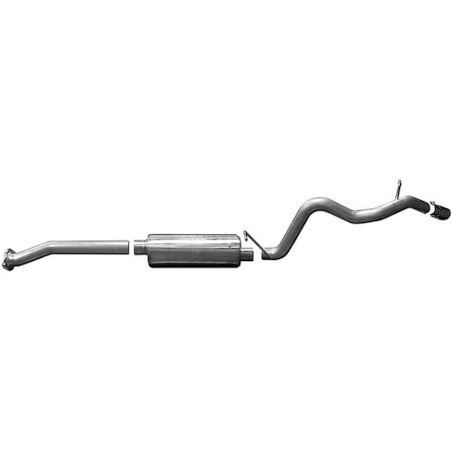 Swept-Side Cat-Back Exhaust 2000-03 Chevy S10/GMC Sonoma ZR2 4.3L