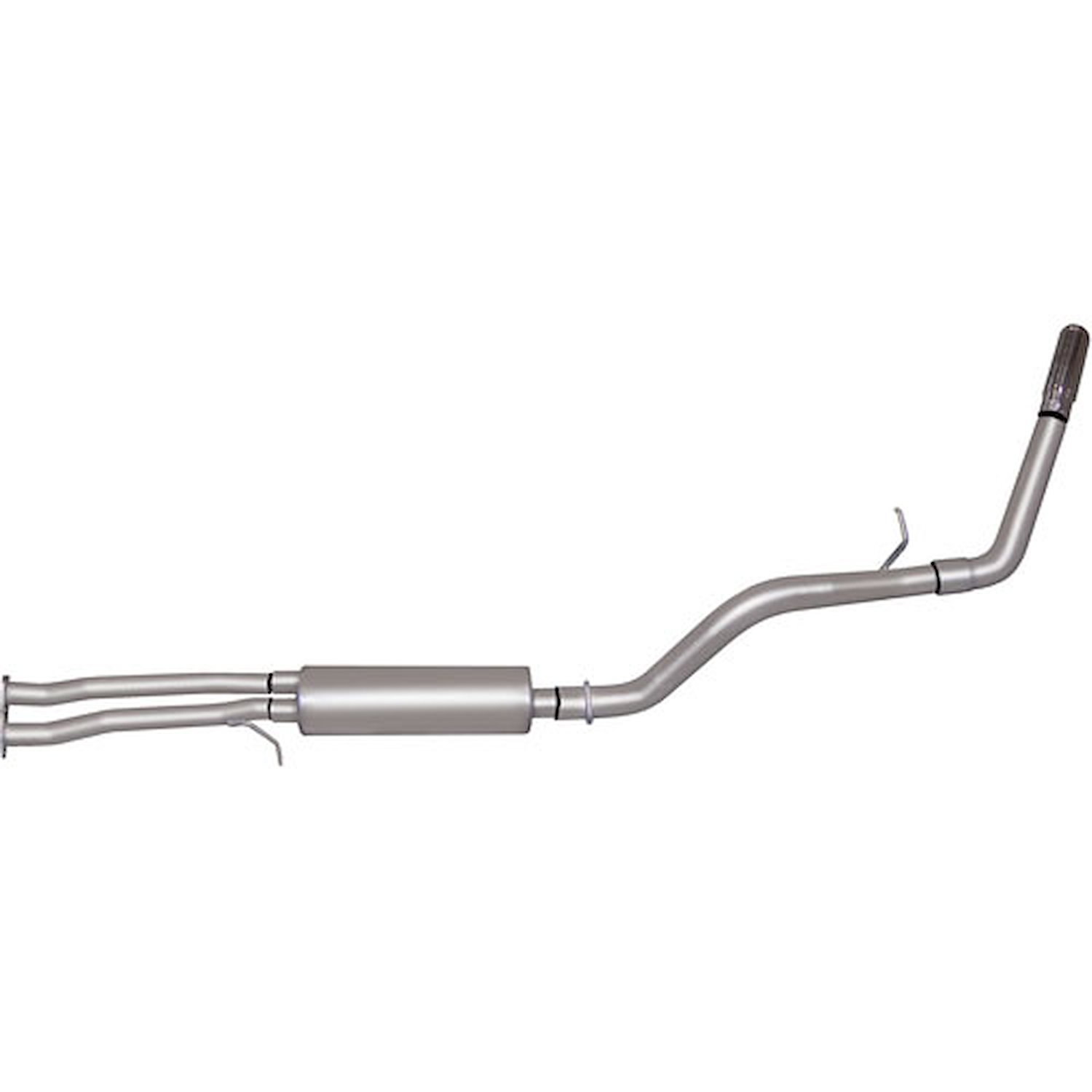 Swept-Side Cat-Back Exhaust 1996-99 Chevy Suburban 5.7L