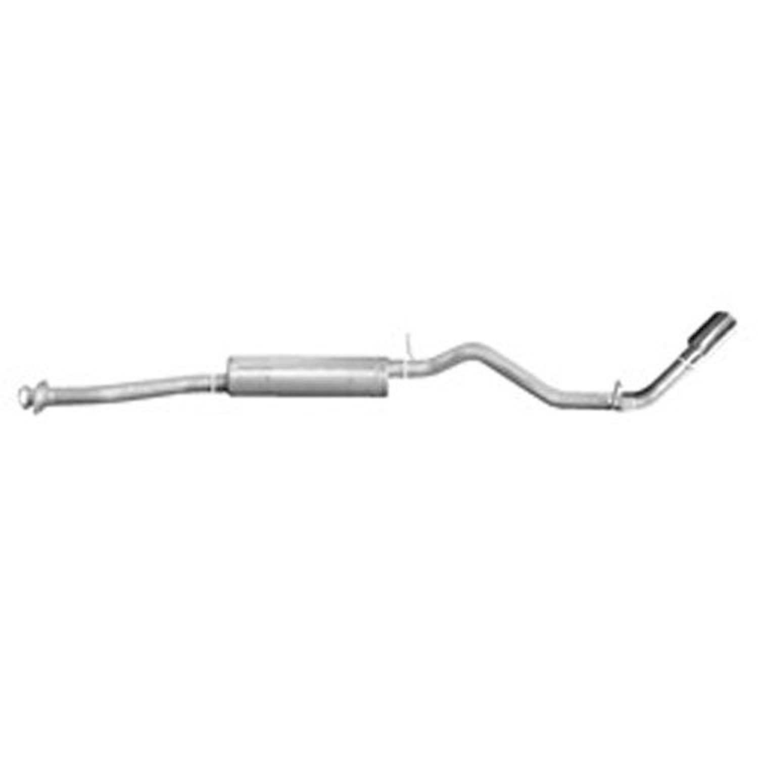 Swept-Side Cat-Back Exhaust 2015-16 Chevy Colorado/GMC Canyon 2.5L-3.6L