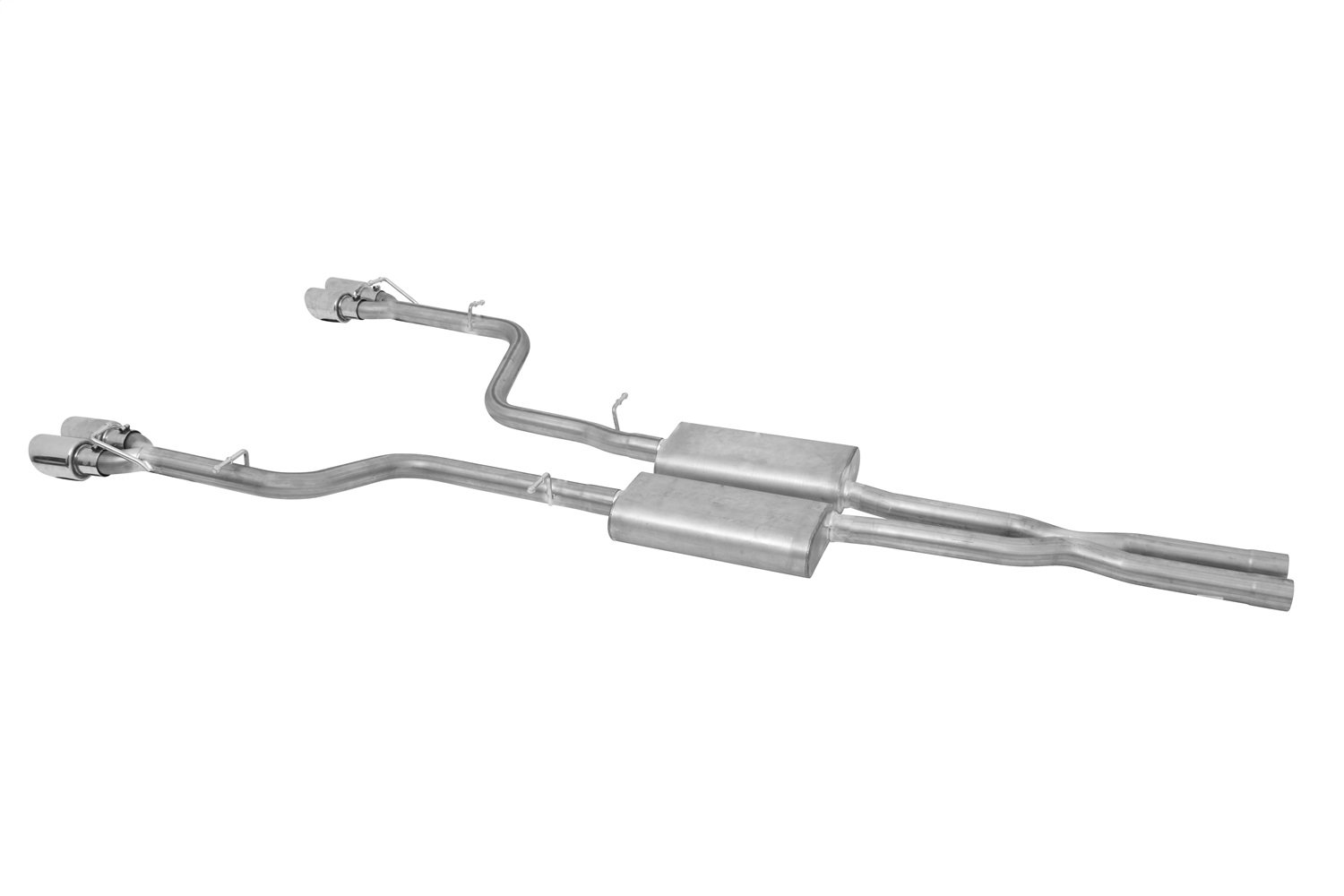 617012 Cat-Back Dual Exhaust System; Stainless
