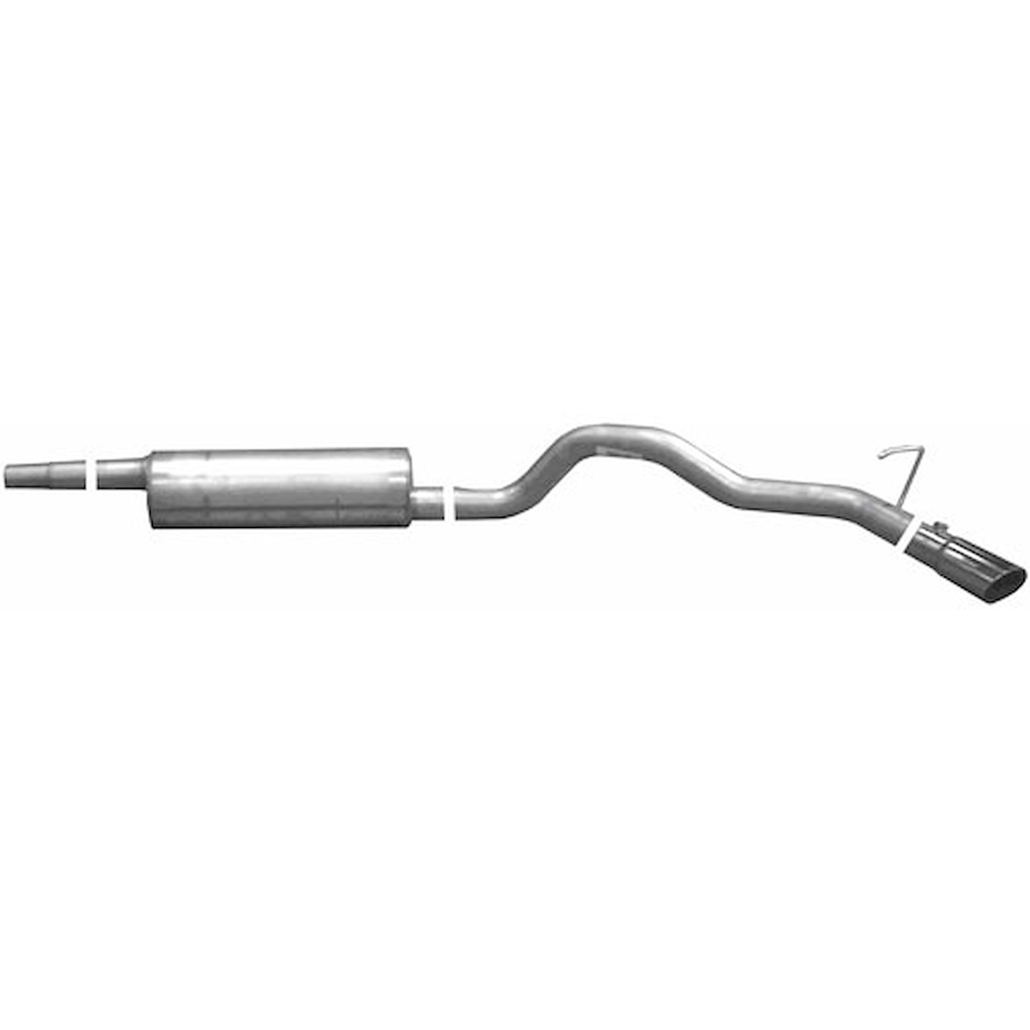 Swept-Side Cat-Back Exhaust 1988-95 Toyota Tacoma SRS 2.4L 2WD