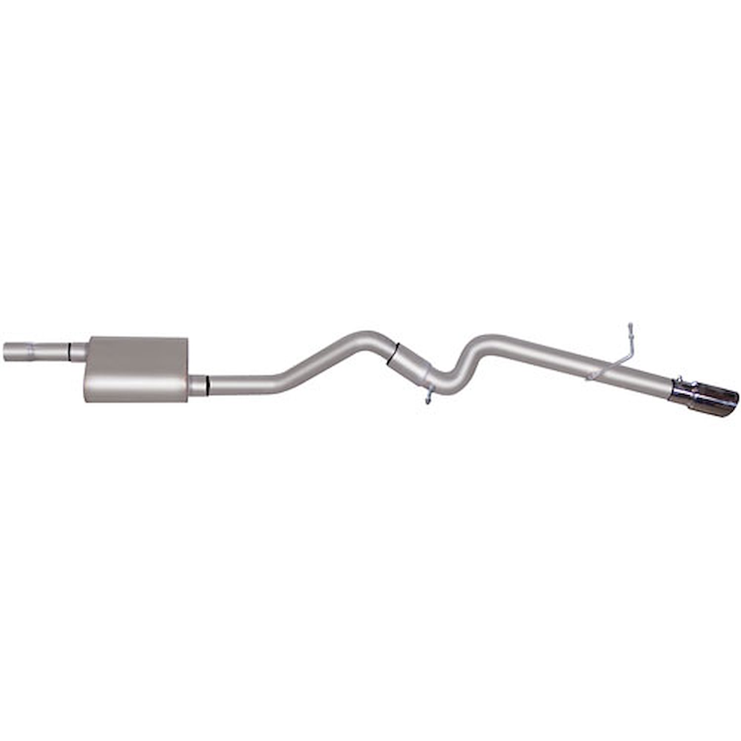 Swept-Side Cat-Back Exhaust 2010-12 Ford Escape 3.0L 2WD/4WD