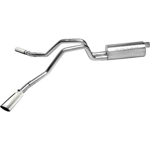 Dual Extreme Stainless Cat-Back Exhaust 2007 GM Silverado/Sierra 2500HD Classic