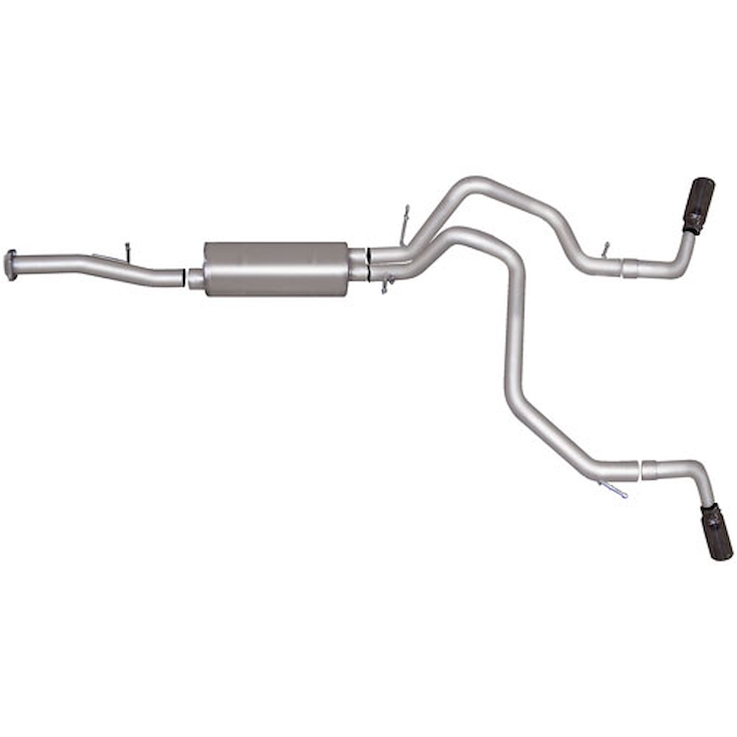 Dual Extreme Stainless Cat-Back Exhaust 07-14 Chevrolet Avalanche