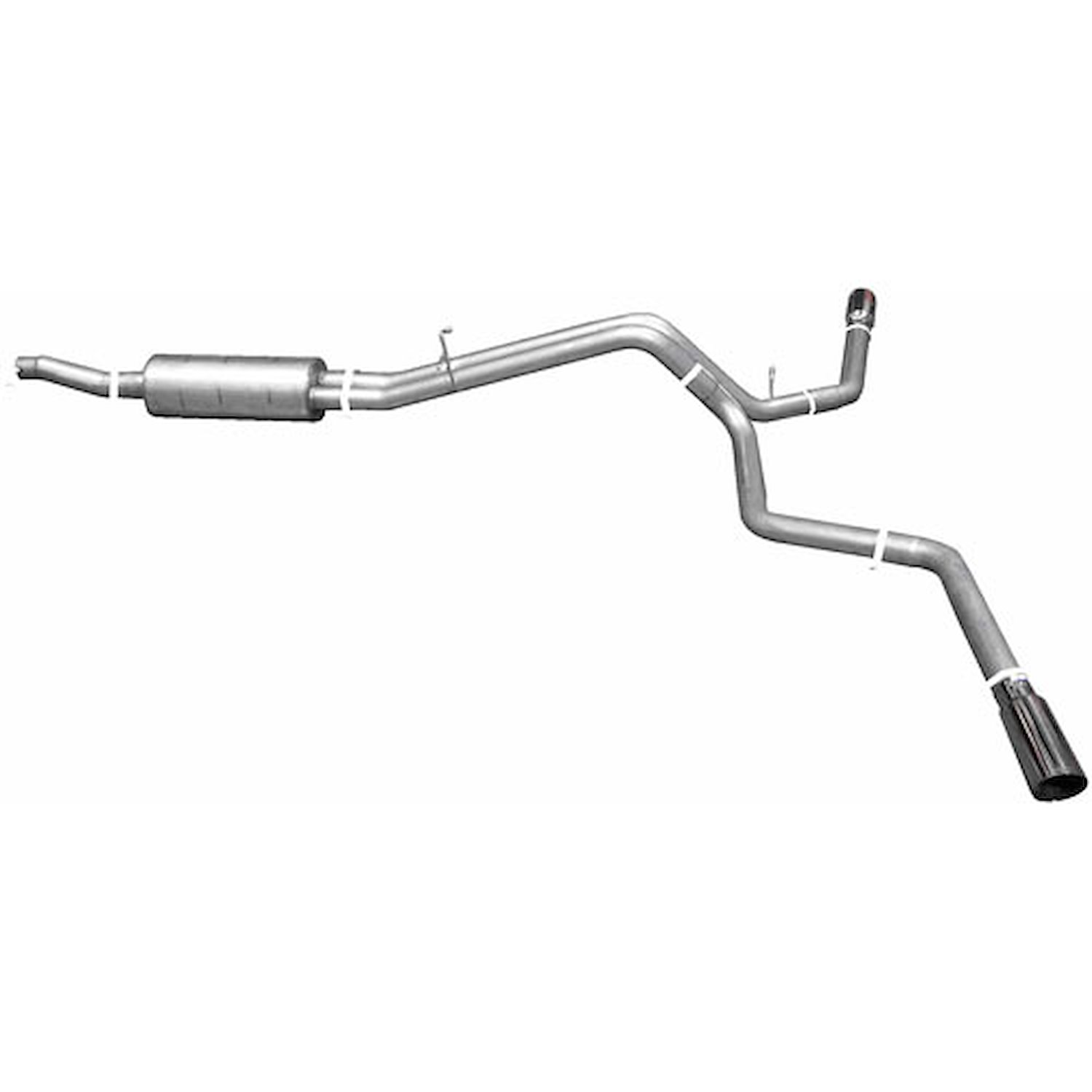 Dual Extreme Stainless Cat-Back Exhaust 1998-03 Ford F-150 4.2/4.6L