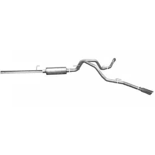 Dual Extreme Stainless Cat-Back Exhaust 11-14 Ford F150 Truck SVT Raptor