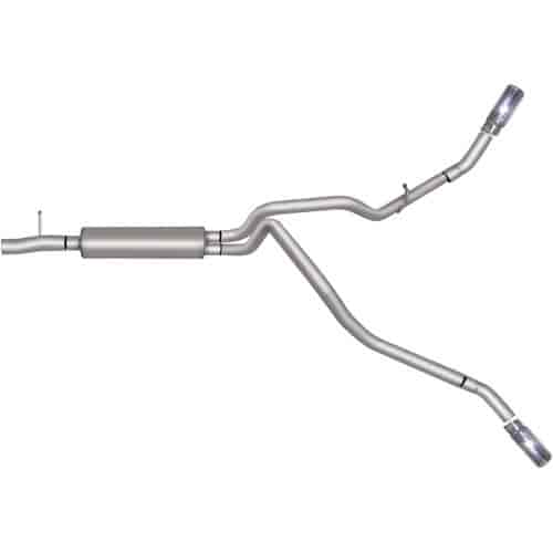 Dual Extreme Stainless Cat-Back Exhaust 07-09 Ford F250/F350 Super duty