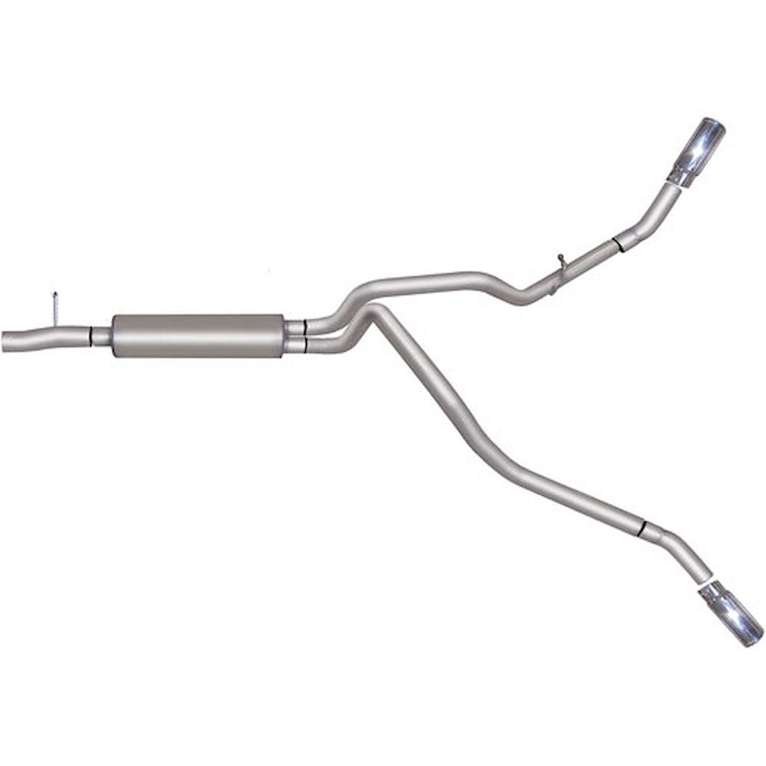 Dual Extreme Stainless Cat-Back Exhaust 11-16 Ford F250/F350 Super duty