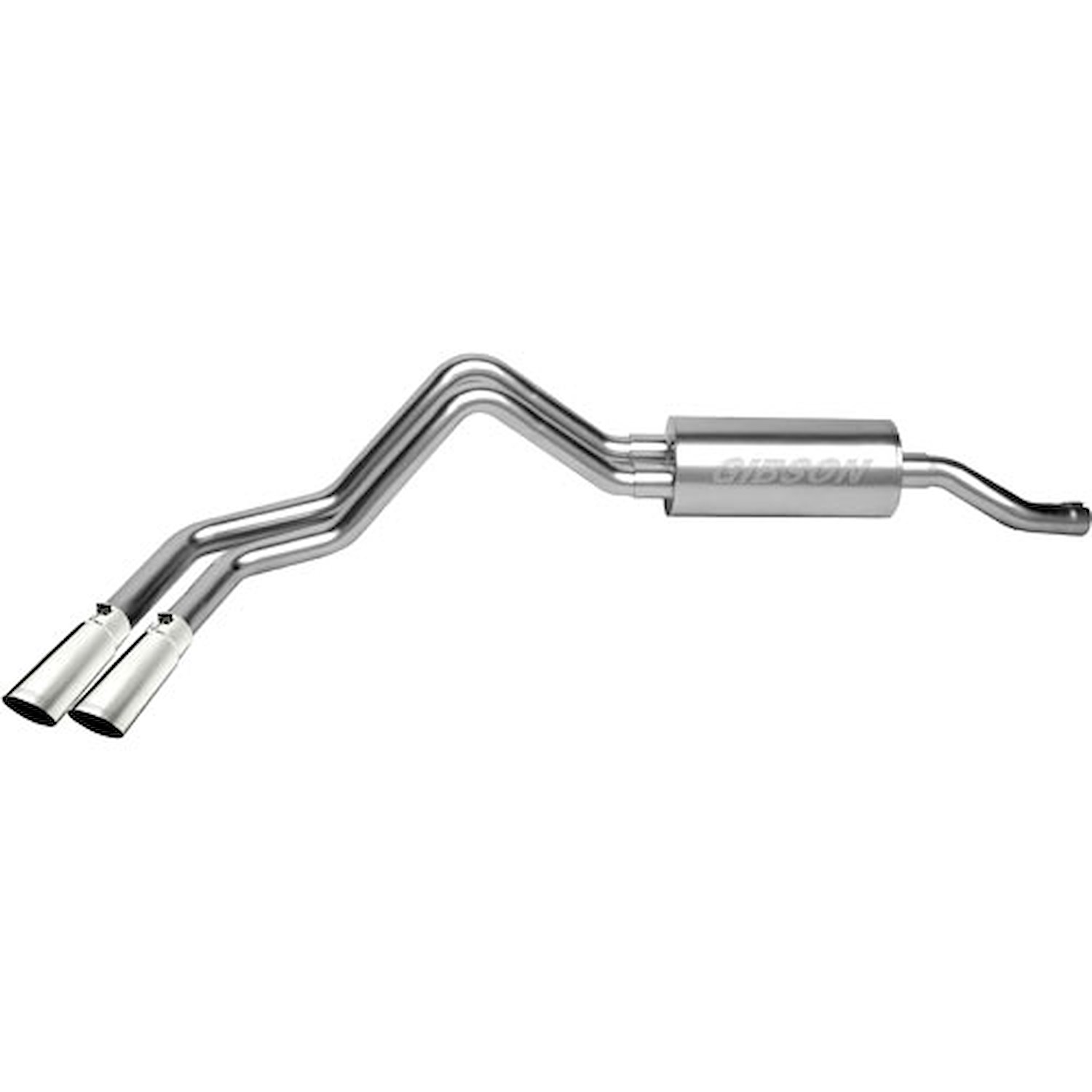 Dual Sport Cat-Back Exhaust 87-96 Ford F150/250/350 Truck