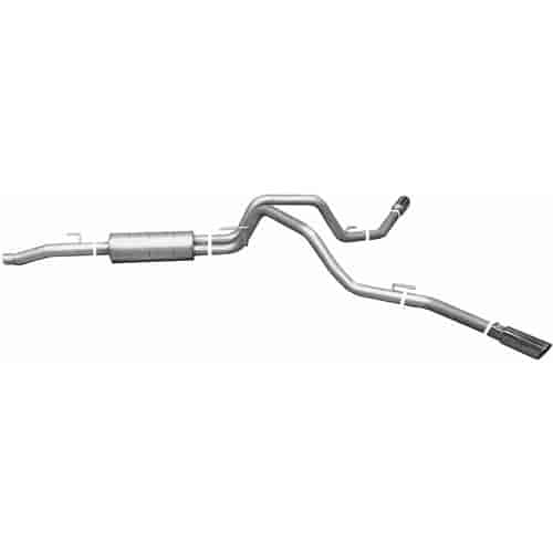 Dual Extreme Aluminized Cat-Back Exhaust 2004 Ford F150 Truck