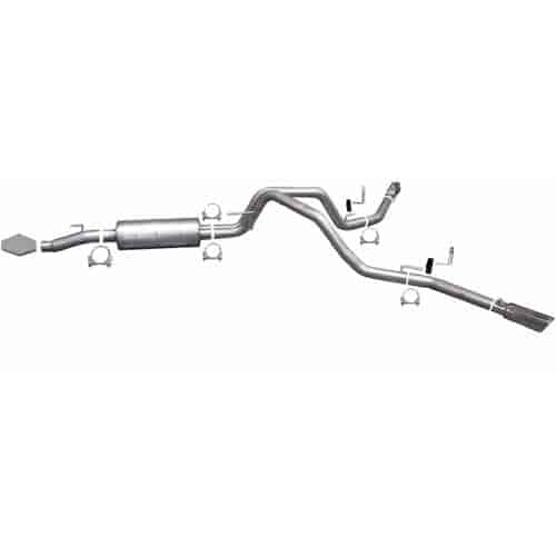 Dual Extreme Aluminized Cat-Back Exhaust 2009-10 Ford F-150