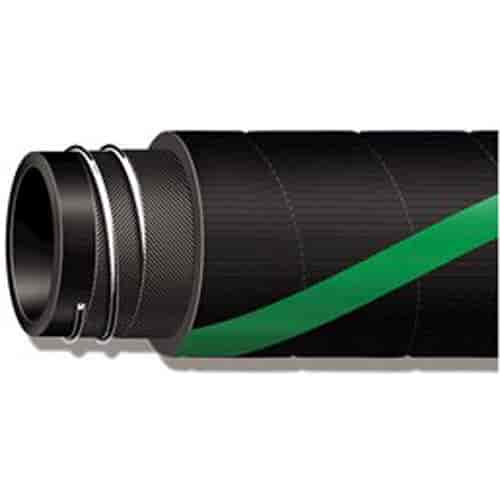 Green Stripe Wire Inserted Coolant Hose Length: 5 Ft