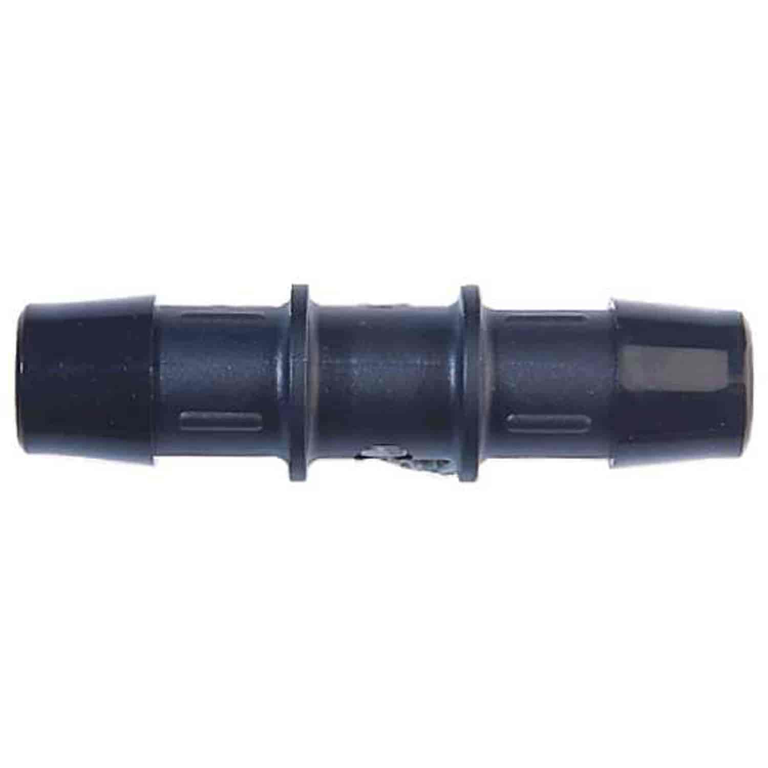 Plastic Hose Connector [Straight, .313 in. Outside Diameter]