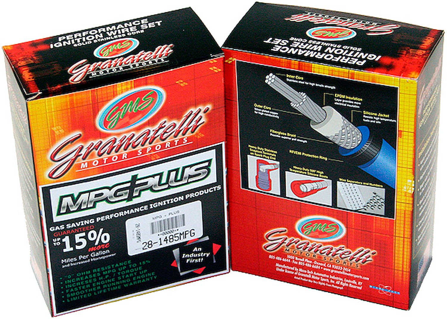 GMS Wires CHEVROLET EQINOX 6CYL 3.4L 04-07