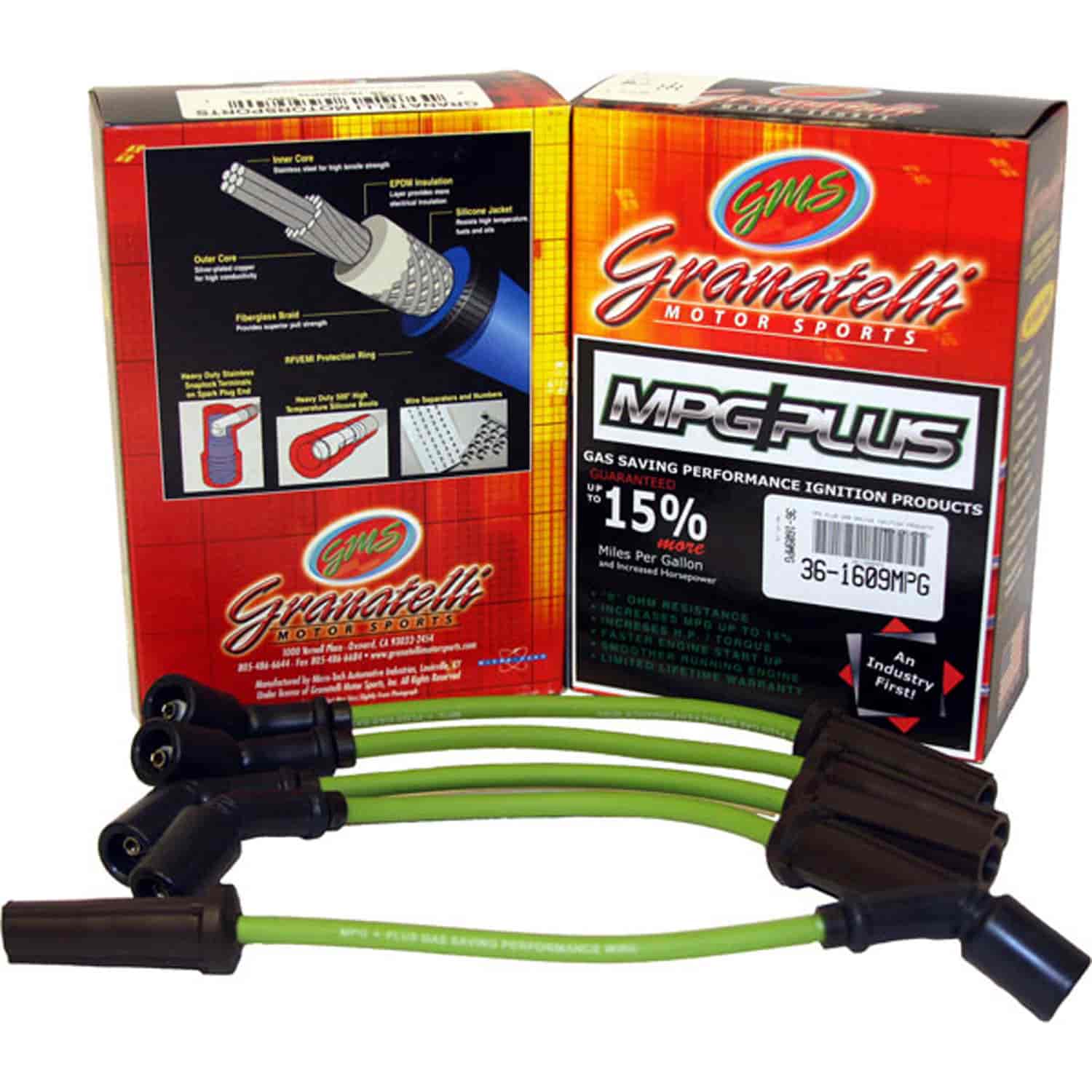 MPG Wires MAZDA RX SERIES 2CYL 1.3L 04-07