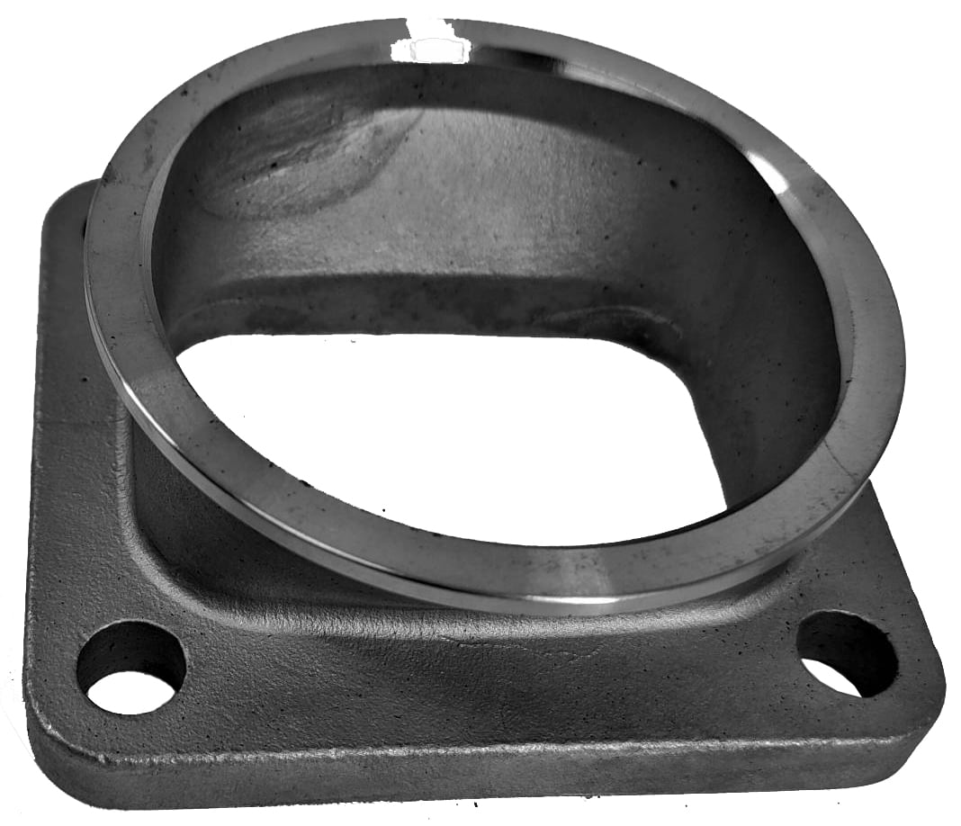 Non-Threaded T4 Flange to 3 in. V-Band Adapter