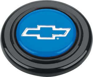 Horn Button Chevy Logo (Blue & silver)